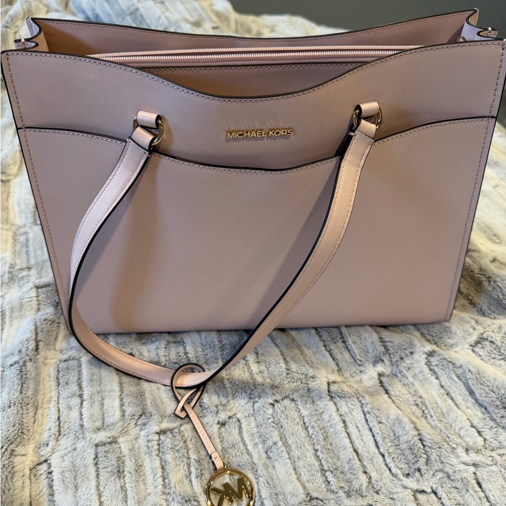 Michael Kors Light Pink Tote Bag